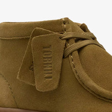 Carica l'immagine nel visualizzatore di Gallery, Clarks Pelle Scamosciata Verde Oliva