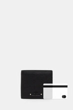 Carica l'immagine nel visualizzatore di Gallery, Armani Exchange portafoglio martellato nero
