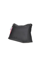Carica l'immagine nel visualizzatore di Gallery, Sun68 borsa donna bowling in neoprene nero con tracolla e charm
