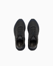 Carica l'immagine nel visualizzatore di Gallery, Emporio Armani Sneakers stringate in tessuto tecnico e camoscio