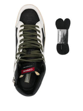 Carica l'immagine nel visualizzatore di Gallery, CRIME LONDON sneakers uomo Chelsea Mid con zip bianche/nere/verdi