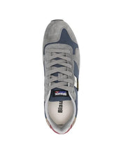 Carica l'immagine nel visualizzatore di Gallery, BLAUER Sneakers Uomo blu e grigie S6QUEENS