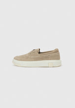 Carica l'immagine nel visualizzatore di Gallery, Armani Exchange sneakers uomo beige slip-on in suede e mesh urban