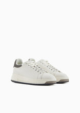 Carica l'immagine nel visualizzatore di Gallery, Emporio Armani sneakers in pelle con retro in gomma