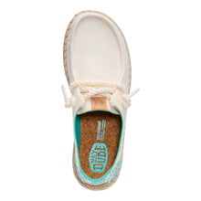 Carica l'immagine nel visualizzatore di Gallery, HEYDUDE donna wendy espadrille hibiscus beige/verde acqua