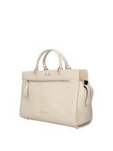 Carica l'immagine nel visualizzatore di Gallery, Armani Exchange borsa beige a mano grande rettangolare con tracolla