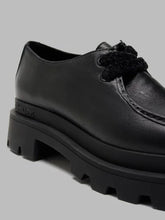 Carica l'immagine nel visualizzatore di Gallery, Blauer mocassini neri donna platform  KIMMEL09-LEA