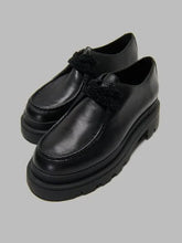 Carica l'immagine nel visualizzatore di Gallery, Blauer mocassini neri donna platform  KIMMEL09-LEA