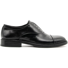 Carica l'immagine nel visualizzatore di Gallery, PAWELK'S Scarpe stringate uomo in pelle nere SIERRA TONY