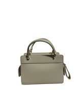 Carica l'immagine nel visualizzatore di Gallery, Armani Exchange borsa beige a mano piccola rettangolare con tracolla