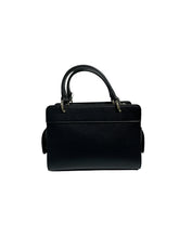 Carica l'immagine nel visualizzatore di Gallery, Armani Exchange borsa nera a mano piccola rettangolare con tracolla