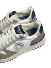 Carica l'immagine nel visualizzatore di Gallery, BLAUER Sneakers Uomo bianche e beige S6RAY