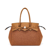 Carica l'immagine nel visualizzatore di Gallery, Save My Bag Linea Miss Shopping Bag Color Caramello
