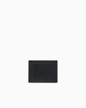 Carica l'immagine nel visualizzatore di Gallery, Armani exchange Portacarte piccolo nero logo lettering frontale