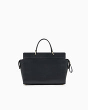 Carica l'immagine nel visualizzatore di Gallery, Armani Exchange borsa nera a mano grande rettangolare con tracolla