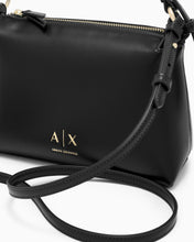 Carica l'immagine nel visualizzatore di Gallery, Armani Exchange Borsa a spalla con tracolla regolabile e logo