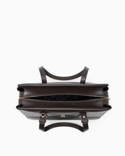 Carica l'immagine nel visualizzatore di Gallery, Armani Exchange Borsa Shopper con doppi manici e lucchetto decorativo