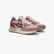 Carica l'immagine nel visualizzatore di Gallery, Sun68 donna Sneaker Stargirl Multicolor in suede e nylon