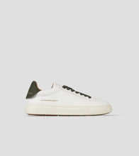 Carica l'immagine nel visualizzatore di Gallery, Alexander Smith Soho Sneakers Uomo in morbida pelle bianca con inserti verdi