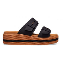 Carica l'immagine nel visualizzatore di Gallery, CROCS Brooklyn Woven Buckle W nere