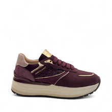 Carica l'immagine nel visualizzatore di Gallery, Janet&Janet sneakers donna Aurya bordeaux platform