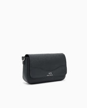 Carica l'immagine nel visualizzatore di Gallery, Armani Exchange borsa nera piccola con tracolla logata