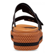 Carica l'immagine nel visualizzatore di Gallery, CROCS Brooklyn Woven Buckle W nere