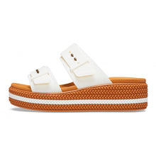 Carica l'immagine nel visualizzatore di Gallery, CROCS Brooklyn Woven Buckle W bianche