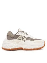 Carica l'immagine nel visualizzatore di Gallery, Armani Exchange Sneakers donna chunky verdi e bianche
