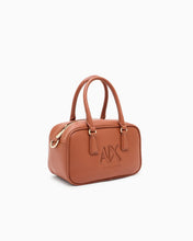 Carica l'immagine nel visualizzatore di Gallery, Armani Exchange borsa piccola bauletto color cuoio