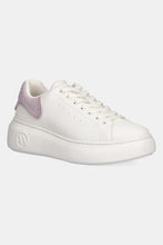 Carica l'immagine nel visualizzatore di Gallery, Armani Exchange Sneakers donna bianche con retro rosa
