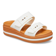 Carica l'immagine nel visualizzatore di Gallery, CROCS Brooklyn Woven Buckle W bianche
