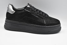 Carica l'immagine nel visualizzatore di Gallery, Janet&Janet sneakers donna platform nere con brillantini