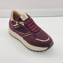 Carica l'immagine nel visualizzatore di Gallery, Janet&Janet sneakers donna Aurya bordeaux platform