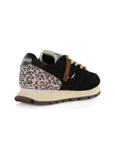 Carica l'immagine nel visualizzatore di Gallery, Sun68 Sneakers donna Ally Winter in suede e teddy nere e rosa