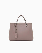 Carica l'immagine nel visualizzatore di Gallery, Emporio Armani Shopper MyEA Bag media stampa cervo tortora