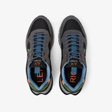 Carica l'immagine nel visualizzatore di Gallery, Sun68 Sneakers Uomo Fire & Camping in cordura e suede nere