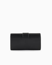 Carica l'immagine nel visualizzatore di Gallery, Armani Exchange Portafoglio borsetta nero con logo frontale