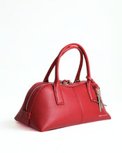 Carica l'immagine nel visualizzatore di Gallery, Armani Exchange borsetta bauletto rossa a mano con tracolla