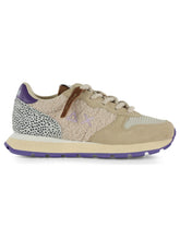 Carica l'immagine nel visualizzatore di Gallery, Sun68 Sneakers donna Ally Winter in suede e teddy bianco panna