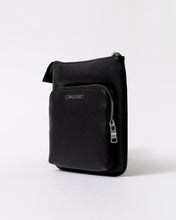 Carica l'immagine nel visualizzatore di Gallery, Armani Exchange tracolla nera con tasca esterna