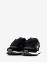 Carica l'immagine nel visualizzatore di Gallery, Sun68 Sneakers donna Ally Gold Silver in nylon e suede nere
