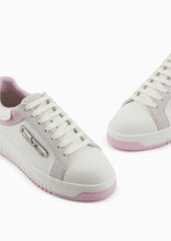 Carica l'immagine nel visualizzatore di Gallery, Emporio Armani Sneakers in pelle con placca aquila
