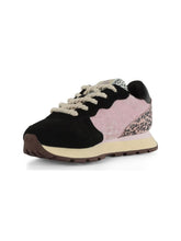 Carica l'immagine nel visualizzatore di Gallery, Sun68 Sneakers donna Ally Winter in suede e teddy nere e rosa