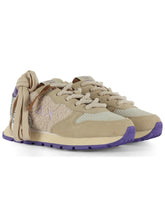 Carica l'immagine nel visualizzatore di Gallery, Sun68 Sneakers donna Ally Winter in suede e teddy bianco panna
