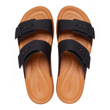 Carica l'immagine nel visualizzatore di Gallery, CROCS Brooklyn Woven Buckle W nere