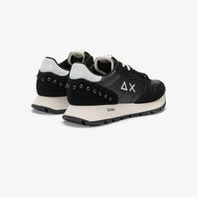 Carica l'immagine nel visualizzatore di Gallery, Sun68 Sneakers donna Ally Studs in similpelle e suede nero