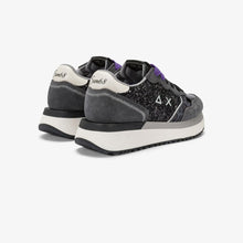 Carica l'immagine nel visualizzatore di Gallery, Sun68 Sneakers donna Big Ally Glitter in similpelle e suede animalier glitter