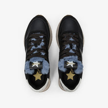 Carica l'immagine nel visualizzatore di Gallery, Sun68 Sneakers donna Stargirl Animalier pelliccetta in nylon e suede