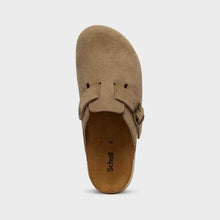 Carica l'immagine nel visualizzatore di Gallery, Scholl Zoccoli Dark Beige justine